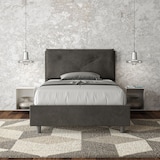 thumbnail of Cama con somier Appia 130x190 gris