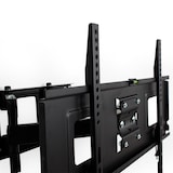 thumbnail of tectake Soporte de pared inclinable y giratorio para TV de 32" a 100" (81-254 cm), VESA 600 x 400, soporta hasta 120 kg - Negro
