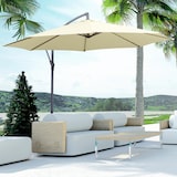 thumbnail of Outsunny Ombrellone da Giardino a Braccio con Manovella Copertura