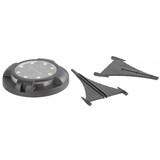 thumbnail of PROREGAL Mega Deal 4x Solarlampe VENEDIG mit automatischer Einschaltfunktion, HxØ 14x11cm, 12 SMD-LEDs, Gartenlampe Rattanlampe Solarlampe