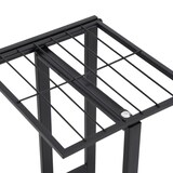 thumbnail of vidaXL Blumenständer 5-Etagen 43x22x98 cm Schwarz Metall