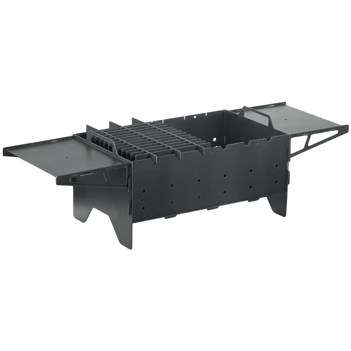 Holzkohlegrill Mangal für 6 Spieße Klappgrill Tischgrill Balkongrill Schaschlik BBQ