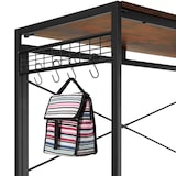 thumbnail of tectake Scrivania Paterson pieghevole 102 x 51 x 77 cm - industriale scuro - 404660