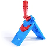 thumbnail of Hypafol rückenschonender Bodenwischer | Wischmopp-Komplettset | 90-180 cm Teleskopstiel aus Aluminium | 40 cm Mikrofaser Bezug | Fußklick-Drehgelenk