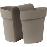 thumbnail of Balkonhängetopf BE-UP 25 cm, taupe