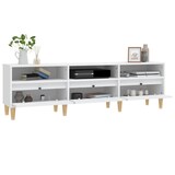 thumbnail of vidaXL TV-Schrank Weiß 150x30x44,5 cm Holzwerkstoff