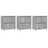 thumbnail of Helloshop26 - Buffet Sideboard Kommode Kleiderschrank Aufbewahrungsmöbel Organizer für Küche Wohnzimmer Lounge 3-teilig Sonoma 02_0037176
