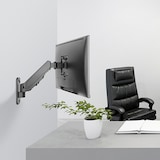 thumbnail of VALUE LCD-Arm, Wandmontage, 4 Gelenke, 17-32 Zoll, bis 8 kg, schwarz