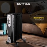thumbnail of Gutfels Ölradiator HR 32007 sw7 sw | 7 Rippen | 1500 Watt | 3 Heizstufen | schwarz