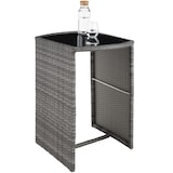 thumbnail of tectake Conjunto de ratán y aluminio Bistró Hamburgo  gris - 404210