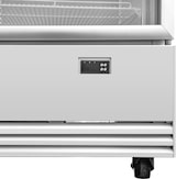 thumbnail of Frigorífico expositor para bebidas blanco 3 puertas vidrio abatibles 1610L ventilado 0 a 7°C LED con cerradura profesional Vaiotec Topline 12723