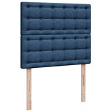 thumbnail of vidaXL Ottoman-Bett mit Matratze & LEDs Blau 120x200 cm Stoff