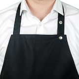 thumbnail of Pascuet delantal Mali peto 3 bolsillos 50% algodón 50% poliéster  95x85 cm negro