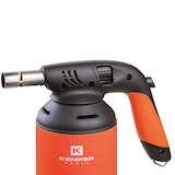 thumbnail of Gasbrander 1900°C In alle standen te gebruiken Piëzo-ontsteking voor gaspatroon Doorsteekbaar KEMPER