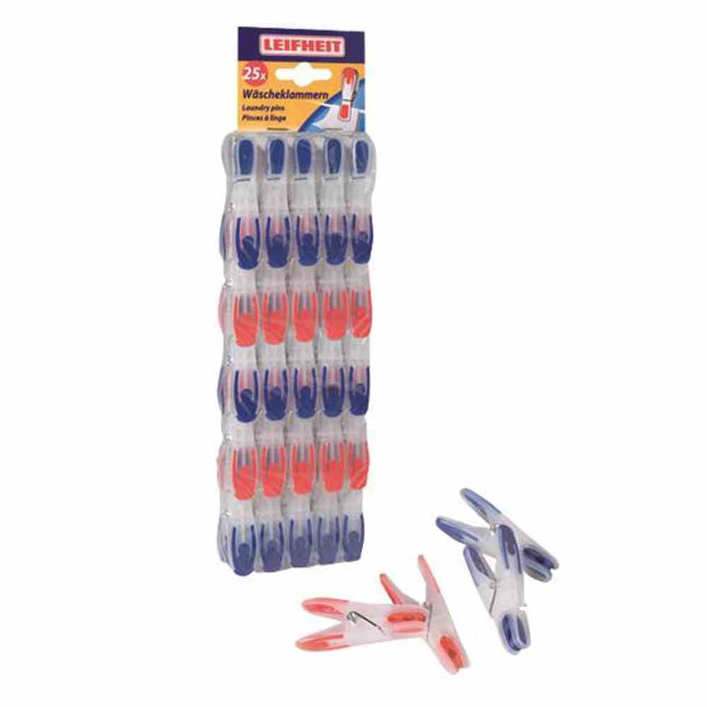 Wäscheklammern "Softtouch", 25er-Set