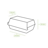 thumbnail of greenbox - Caja de cartón kraft, 21,4 x 11,4 x 8,5 cm, 200 ud.