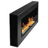 thumbnail of Chimenea de bioetanol Modelo Sunna Negro con cristal protector 90 cm
