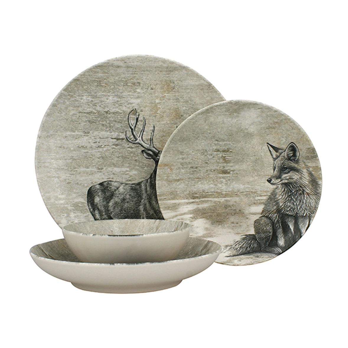 Novastyl - Lot 48 assiettes lachat en porcelaine
