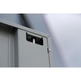 thumbnail of Mehrzweckschrank Metall Spind abschließbar Kleiderspind 545540 / 1950 x 925 x 422 mm