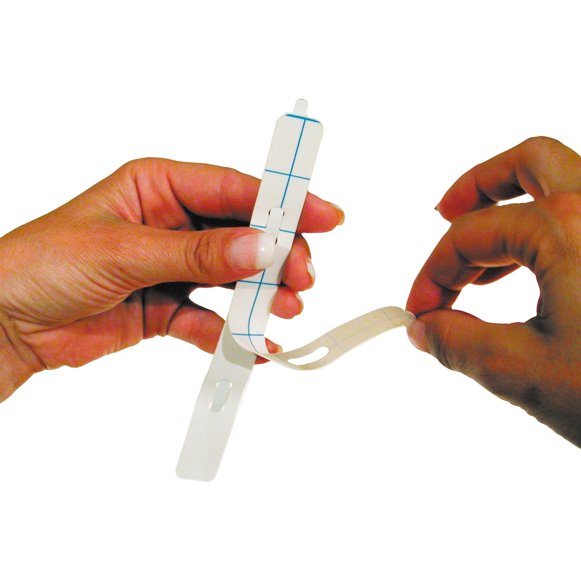 Heftstreifen 2x15cm selbstklebend weiß 100 St./Pack.