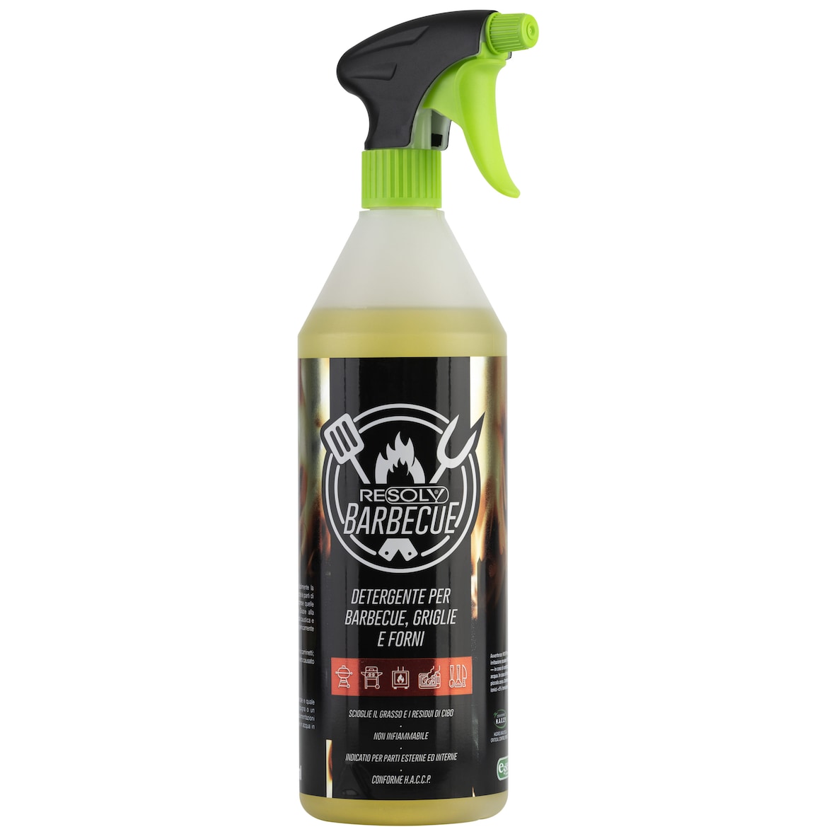 esseci clean resolv bbq ml.1000 sgrassatore con erogatore