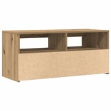 thumbnail of vidaXL TV-Schrank mit LED-Leuchten Artisan-Eiche 90x35x40 cm