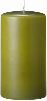 thumbnail of Kerzen Stumpenkerzen Scottish Green, 120 x 80 mm, 8 Stück