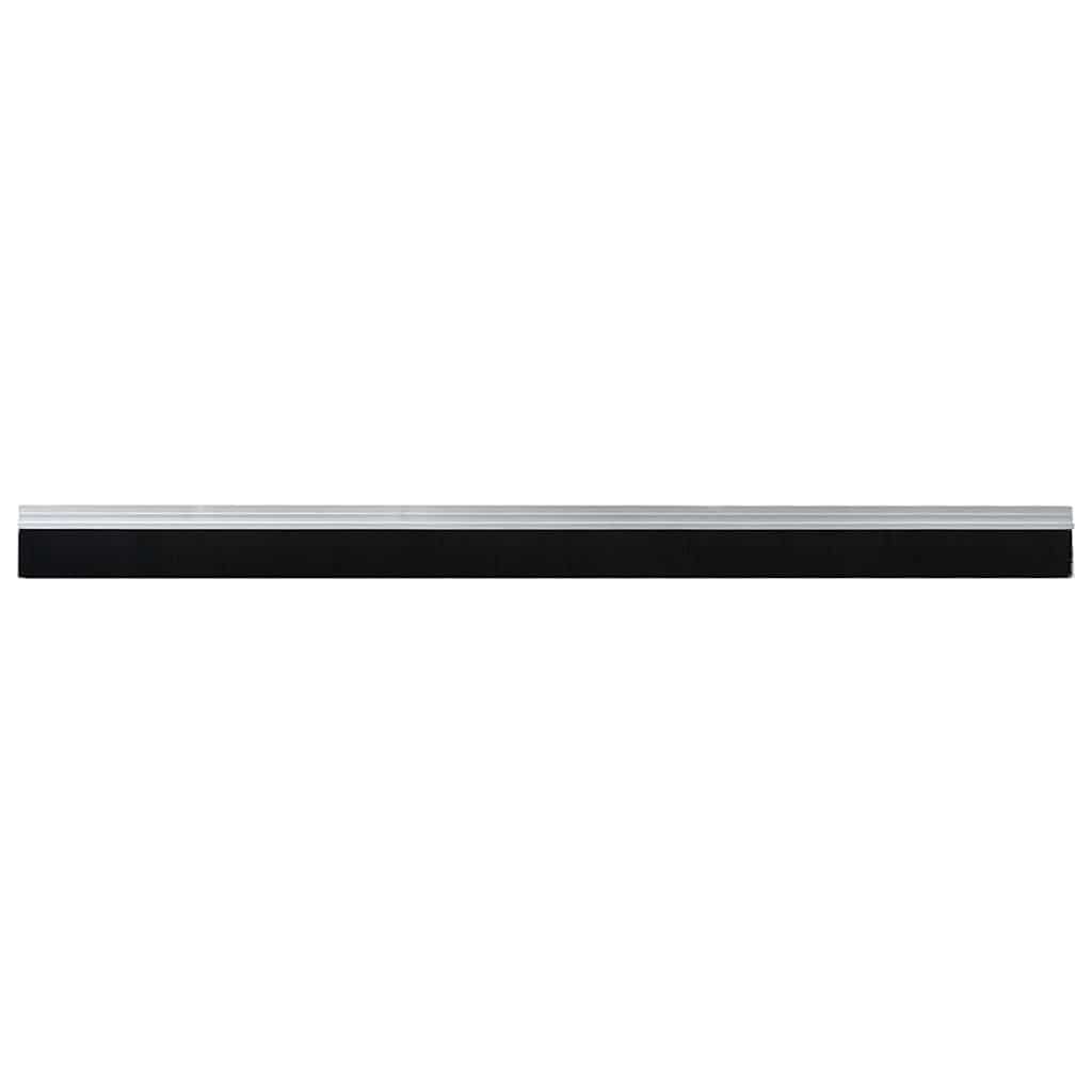 vidaXL Zelfklevende Deurborstels 12 pcs Zilver 100 cm
