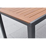 thumbnail of Merxx Tino Set 7tlg., 6 Klappsessel, 1 Tisch 150 x 90 cm, Aluminium