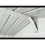 thumbnail of Capanno rimessa attrezzi per esterno casetta giardino box in lamiera 360x175cm x h 212cm - 110 kg - 6,30 mq LEGNO