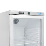 thumbnail of Réfrigérateur 400 litres avec porte vitrée - acier inoxydable - Maxima Maxima