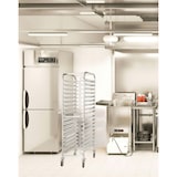 thumbnail of METRO Professional 2-in-1-Regalwagen GN 1/1 und Backbleche GSC101821, Edelstahl, 46.3 x 60.5 x 175 cm, silber
