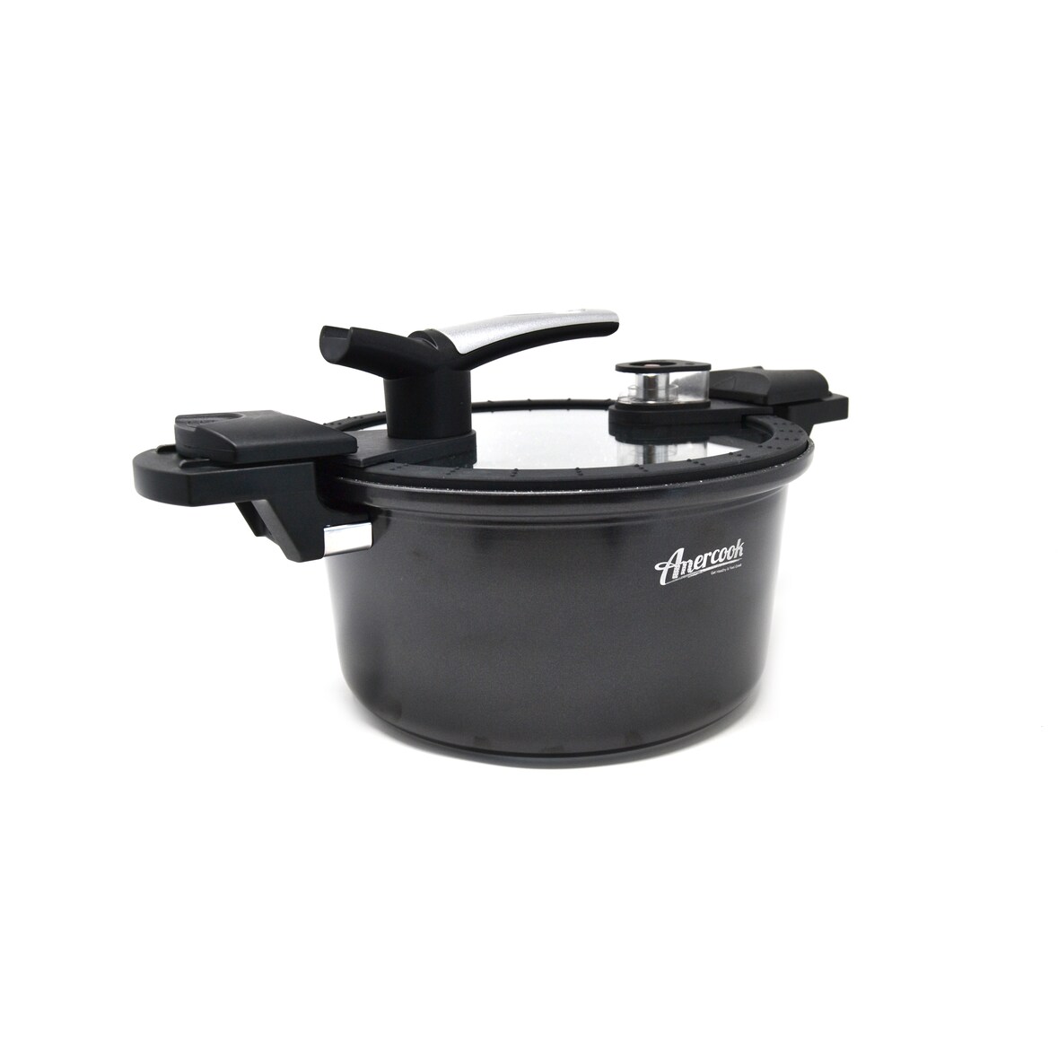Olla baja presión EASY COOK 5L Black AMERCOOK