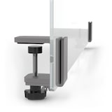 thumbnail of Magnetoplan Hygienewand Thekenaufsteller mit Klammern - 100x60cm - Transparent - Acryl