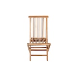 thumbnail of Teakholz Gartenstuhl Klappstuhl ohne Armlehnen MENORCA