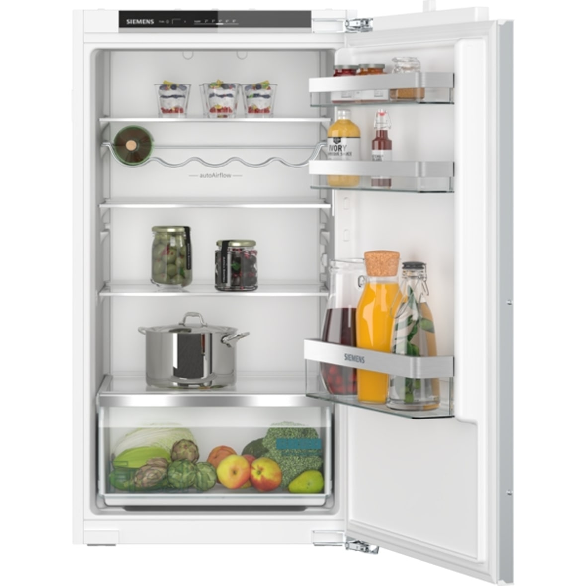 Siemens iQ300, Einbau-Kühlschrank, 102.5 x 56 cm, Flachscharnier KI31RVFE0