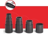 thumbnail of BAUHELD Staubsaugeradapter Schwarz 5 Stück