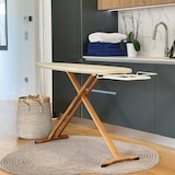 thumbnail of Kitchen Move Table à repasser avec repose fer TAIGA 130x47cm Bois Beige