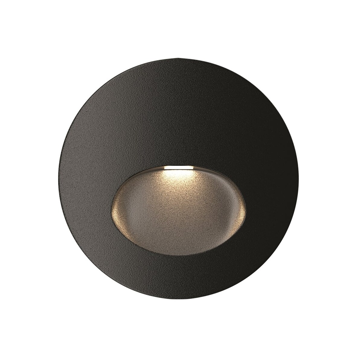 Lampada per esterno faretto a muro rotondo da incasso IP54 Maytoni Bil-O015SL-L3B3K