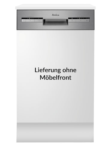 Amica EGSP 569 900 E, Half geïntegreerde vaatwasser, 45 cm