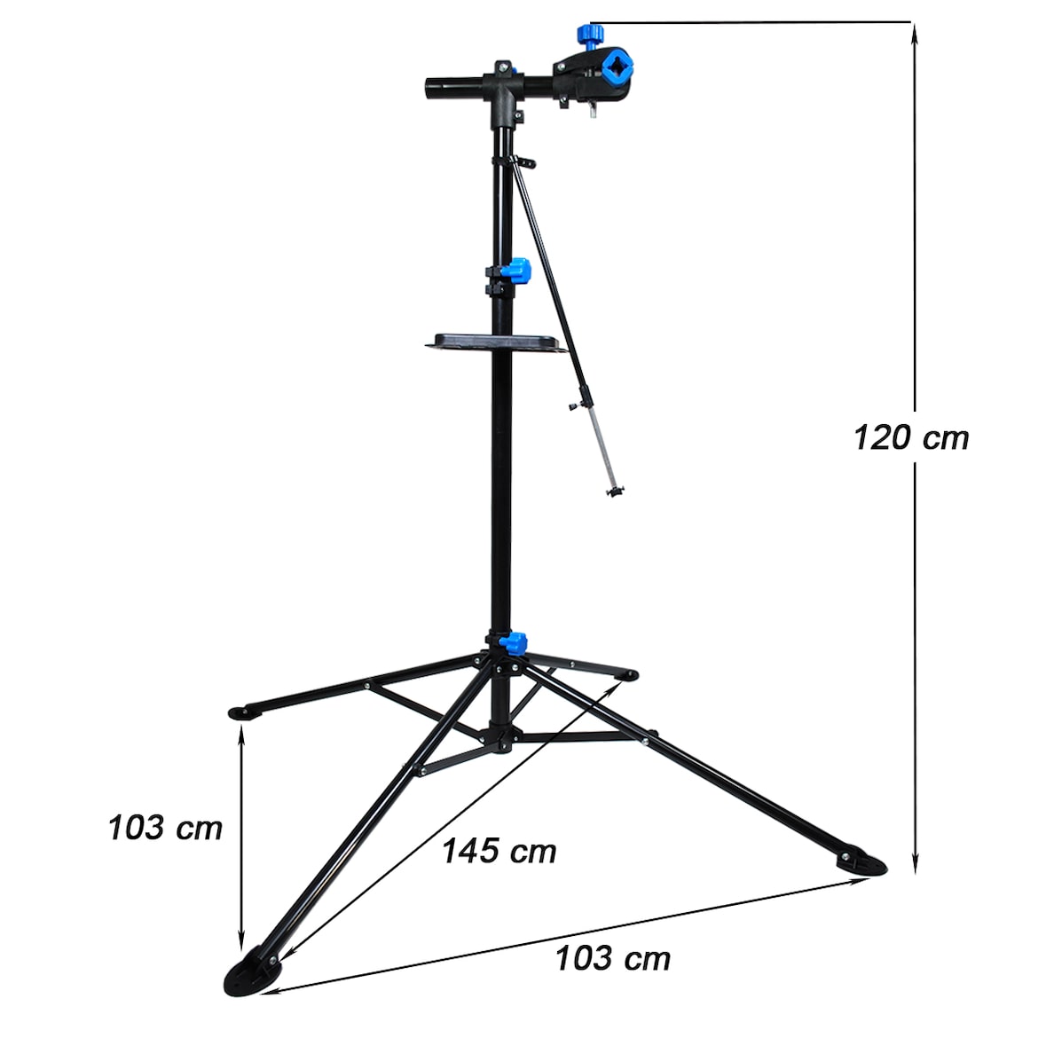 E-Bike Montageständer Reparaturständer Fahrrad Ständer höhenverstellbar 60 kg