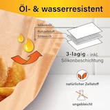 thumbnail of GOURMETmaxx Backpapierschalen für Heißluftfritteusen (2–5 l) - 50 Stück