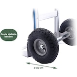 thumbnail of BRASQ Steekwagen Opvouwbaar 250 KG Aluminium - Draagvermogen - Transportwagen - Plateauwagen - Steekkar