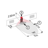thumbnail of BEG Brück Electronic Bewegungsmelder LC-Click-N 140 weiß 91001