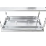 thumbnail of METRO Professional Werktafel GWTS4147B, roestvrij staal, 140 x 70 x 85 cm, met achterwand