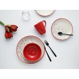 thumbnail of CreaTable Joy Rot Kombiservice 16-tlg Steinzeug