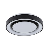 thumbnail of Paulmann Plafonnier LED Rainbow With rainbow effect    RGBW+ 750lm 230V 22W gradable Noir#Blanc 70544