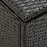 thumbnail of vidaXL Gartenbox Poly Rattan 100x50x50 cm Schwarz