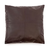 thumbnail of Bazar Bizar Housse de coussin en cuir 60x60 cm chocolat