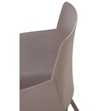 thumbnail of CHEFGASTRO Esszimmerstuhl NASHVILLE HxBxT 80x58x54cm Kunststoff Taupe Küchenstuhl
